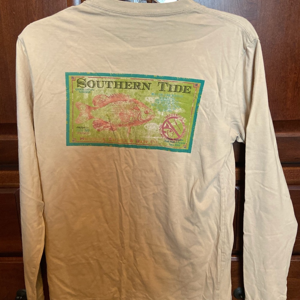 Southern tide men’s long sleeve shirt size XS